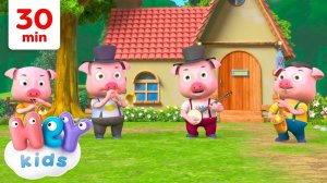 Ce petit cochon va au marché  | Chansons avec des Animaux pour Enfants | HeyKids en Français