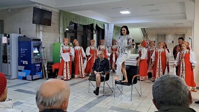 Социокультурная реабилитация военнослужащих по программе "Муромец".Е.Дружнова;ансамбль "Россияночка"