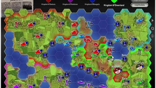 [Conquer Hex Empire] Map 000001 - RED - Easy смотреть онлайн