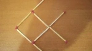 Головоломка со спичек (Рыбка)