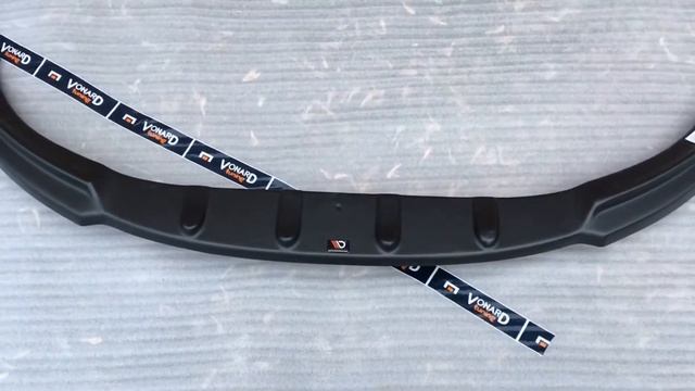 Сплиттер спойлер накладка переднего бампера Шкода Йети 1 смотреть онлайн