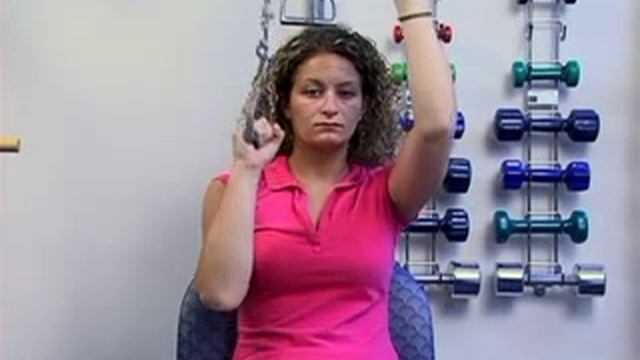 Упражнение с веревкой, перекинутой через блок смотреть онлайн