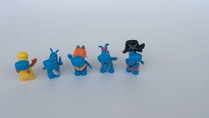 Kinder Joy Happos Family Collection - latest kinderjoy toys collection inspired by booboo tv