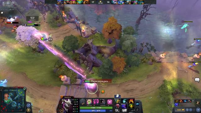 Dota2 Duzzle lotus+forcestaff ranked смотреть онлайн
