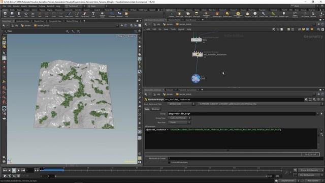 32 Создание атрибутов в Unreal Engine для созданного Houdini Digital Assets (HDA) смотреть онлайн