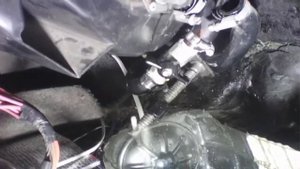 Замена радиатора печки без слива антифриза часть 2