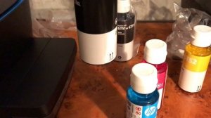 HP Ink Tank Wireless 419 заправка чернил, настройка и обзор