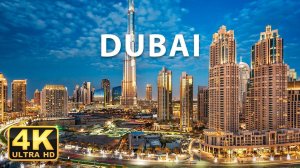FLYING OVER DUBAI 4K UHD - Relaxing Music Along With Beautiful Nature Videos - 4K UHD TV