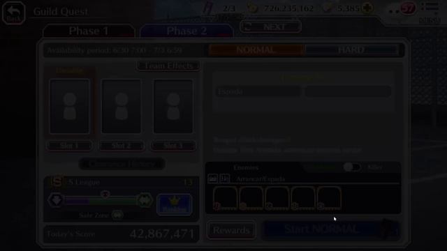 BEATING RANGED ESPADA GUILD QUEST WITH A 1/5 TEAM! Bleach: Brave Souls! смотреть онлайн
