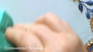 Вышивка лентами  Как убрать карандаш с ткани