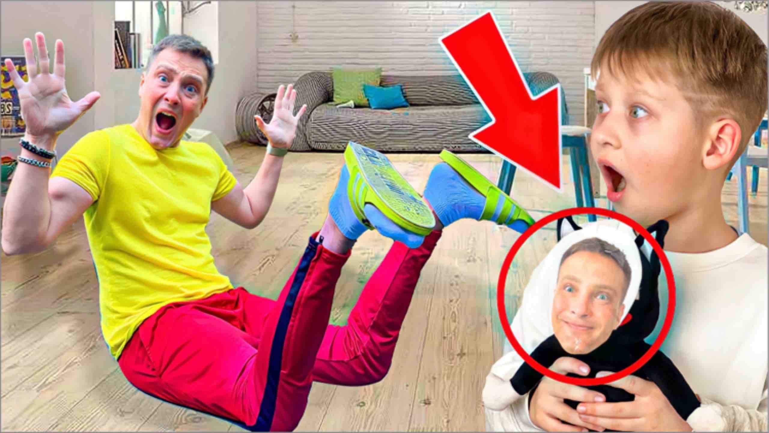 Пранкуем папу с КУКЛА ВУДУ смотреть онлайн