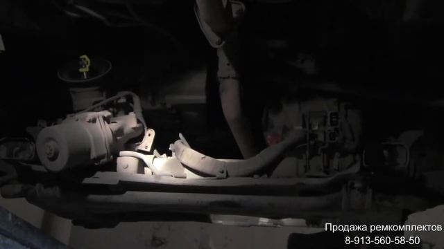 Снятие установка подрамника и рулевой рейки на Honda Civic 4D 8 поколения