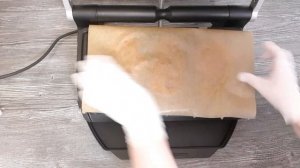 Optigrill Приготовление в пергаментной бумаге