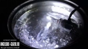 Светодиодная лампа C6 LED Headlight HB3 тест с водой