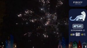 Батарея салютов Ирбис (68/1,2)  БСР0306808-12