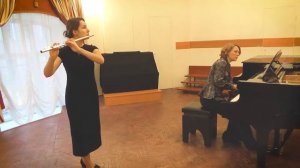 Губанова Елизавета, флейта, Г. Ф. Гендель Соната №7 (I-II части)