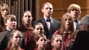 С. Рахманинов "Вокализ", хор и соло на скрипке  /  S. Rachmaninoff "Vocalise", choir and violin sol