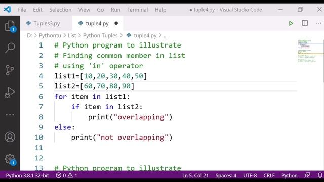 Python Tuples 2
