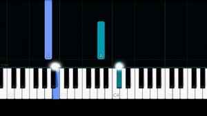 Evanescence - Hello (Easy Piano Tutorial)