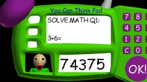 All 4 secret codes in Baldi's basic super duper fast edition (baldi's basic Android mod)