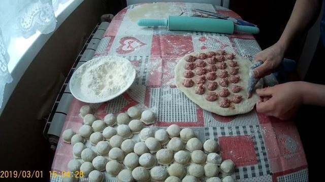как делать пельмени по форме