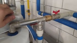 Газовый бойлер. Группа безопасности. Подключение