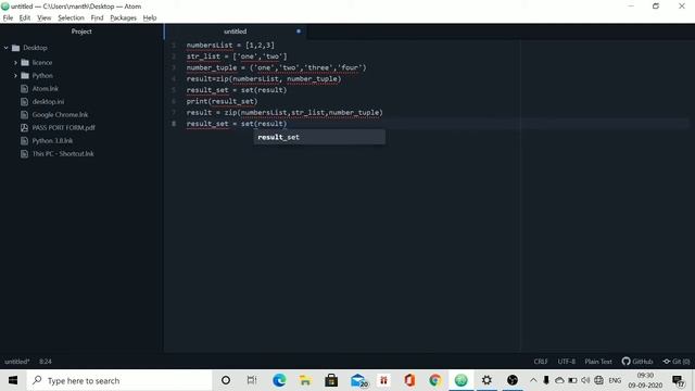 Zip Method Using Python Example 1 || Conquer Programming || смотреть онлайн