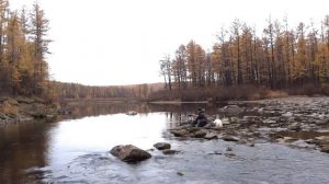 Рыбалка в Забайкалье. Бешенный клев ленка.