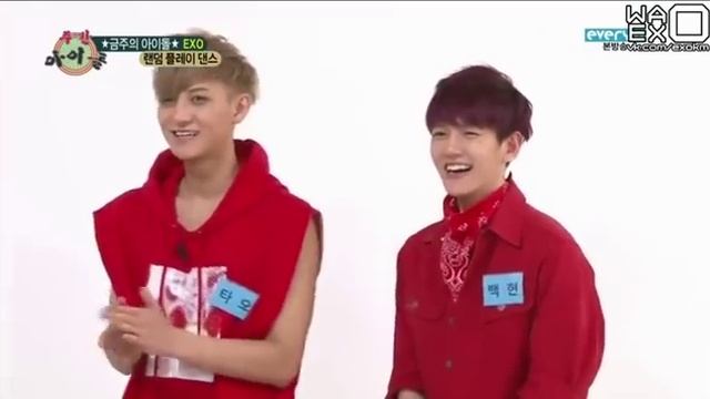[РУСС.САБ] 130710 EXO @ Weekly Idol смотреть онлайн
