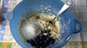 Пирог с черникой