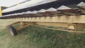 Обзор подсолнечной жатки, труба от амброзии!!