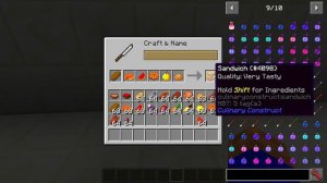 Minecraft Mods:  " Culinary Construct Mod 1.12.2 "