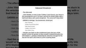 Oakwood Street Railway | Far Hills Speaker Series