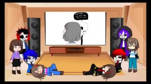 Undertale(Undercheat). Реакция Undertale, Underfell, Horrortale, Epictale на комиксы франс. Серия44