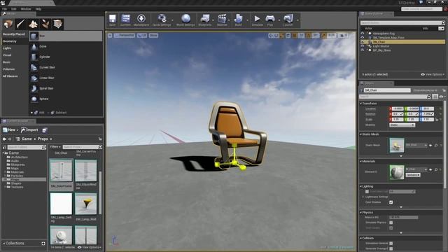 Unreal Engine 4. Масштабирование объектов./Scaling Objects. Перевод #8