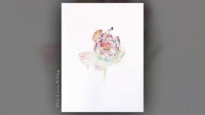 20 часов рисования в одной минуте: Ботаническая акварель