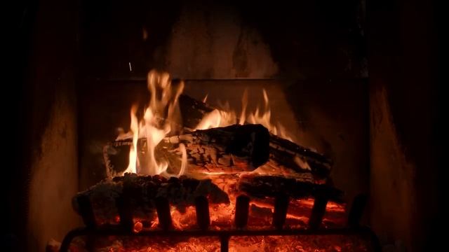камин Jazz Music Ambience ~ Romantic Smooth Jazz Fireplace Ambience.mp4