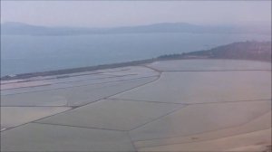 Air Via A320-200 landing at Burgas Airport from Düsseldorf Airport (part 2)