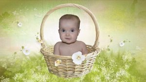 Слайд шоу на годик 1 год девочке дочке