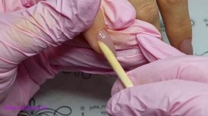 Коррекция ногтей полигелем! Красивые ногти! Correction of nails with polygel!