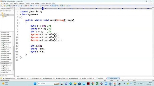 10 java full stack Data types (Double and Float) 25 03 2023 смотреть онлайн