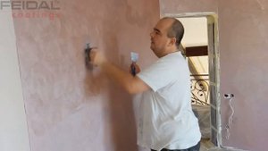 Перламутровая блестящая декоративная штукатурка от FEIDAL,  легкость и скорость нанесения!