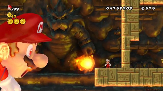 New Super Mario Bros Wii - Top 5 Final Boss Hacks смотреть онлайн