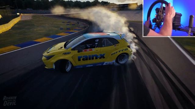 Drifting Ryan Tuerck's Corolla at Formula Drift Road Atlanta // Assetto Corsa
