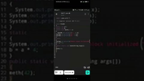 Static block static variable and static methods in java