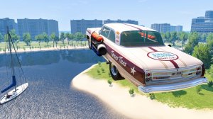 Сумасшедшие прыжки на ракетной машине - Лучшее из 2023 года – BeamNG Drive