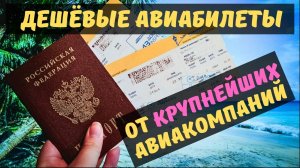 Дешёвые авиабилеты. Сэкономьте до 30% средств на покупке авиабилетов без наценок