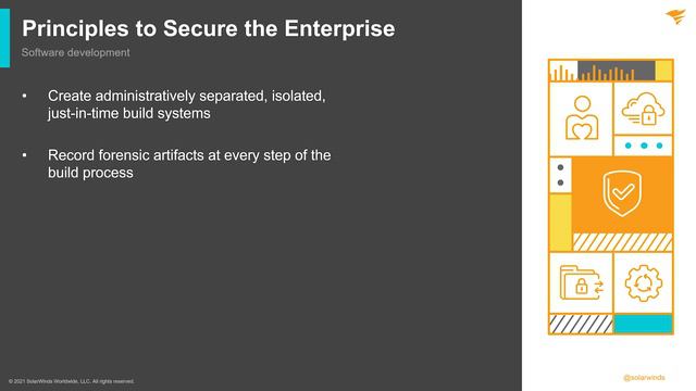 Secure by Design | Our Plan for a Safer SolarWinds and Customer Community смотреть онлайн