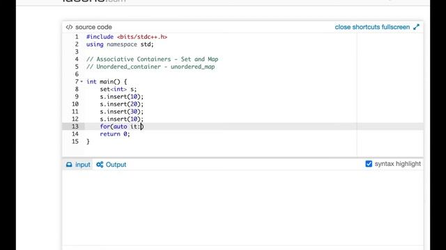 Standard Template Library (STL) - Set, Map and Unordered Map смотреть онлайн