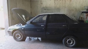 Десятка ПОСЛЕ ПОКРАСКИ.ВАЗ 2110 СБОРКА и обработка днища.